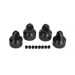 Shock caps, GTX shocks/ springaluminum (Hard) (4) spacers(8), TRX7764X