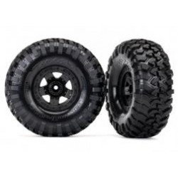 Tires and wheels, assembled, glued (TRX-4 Sport wheels, Canyon Trail 2.2 tires)