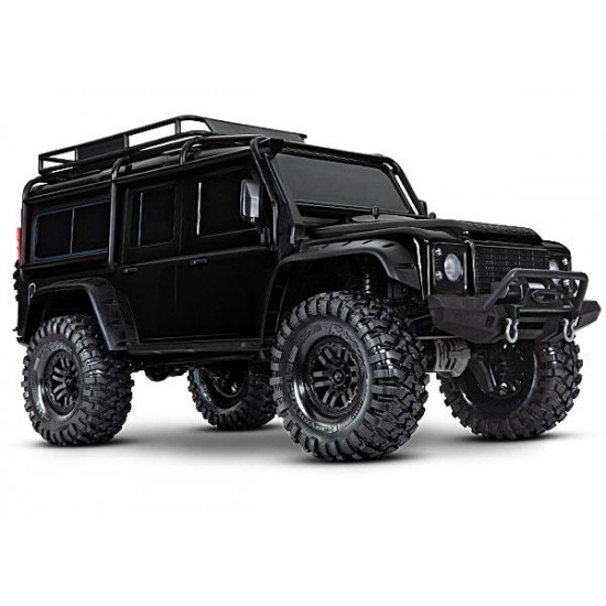 Traxxas Land Rover Defender Crawler with winch BLACK
