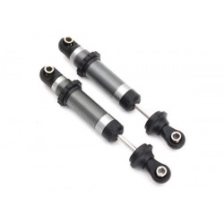 Shocks, GTS, silver aluminum (assembled with spring retainer, TRX8260