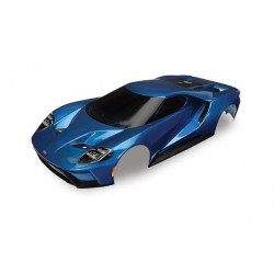 Body, Ford GT, blue (painted, decals applied), TRX8311A