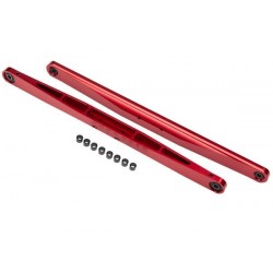Trailing arm, aluminum (red-anodized) (2) (assembled with hollow balls), TRX8544R