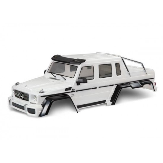 Body, Mercedes-Benz G 63, complete (pearl white) (includes grille, side mirrors, door handles, & windshield wipers)