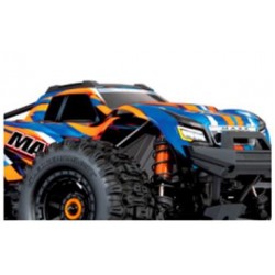 Traxxas Wide Maxx 1/10 Scale 4WD Brushless Electric Monster Truck, VXL-4S, TQi - ORANGE