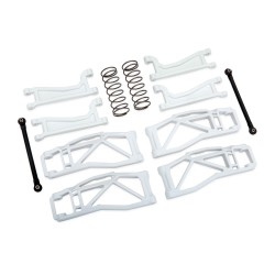 Suspension kit, WideMaxx, white, includes extended outer half shafts
