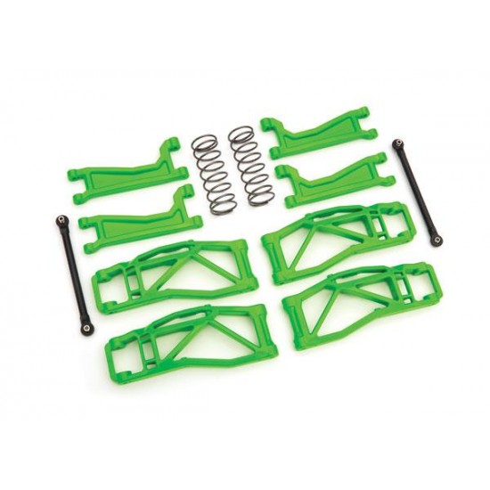 Suspension kit, WideMaxx, green, includes extended outer half shafts