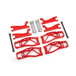 Suspension kit, WideMaxx, red, includes extended outer half shafts