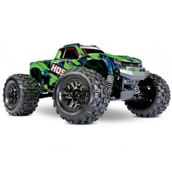 Traxxas Hoss 1/10 Scale 4WD Brushless Electric Monster Truck, VXL-3S, TQi - Green