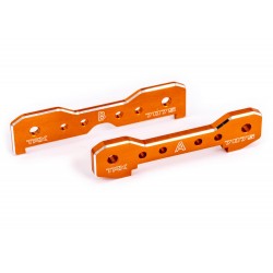 Tie bars, front, 7075-T6 aluminum (orange-anodized) (fits Sledge)