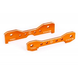 Tie bars, rear, 7075-T6 aluminum (orange-anodized) (fits Sledge)