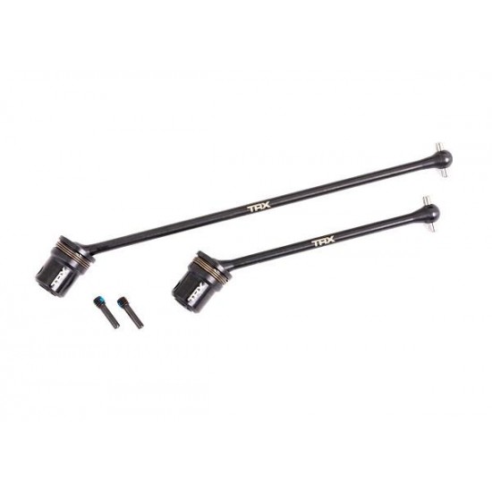 Driveshafts, center, assembled (steel constant-velocity), front (1)/ rear (1) (fits Sledge)