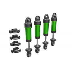 Shocks, GTM, 6061-T6 aluminum (green-anodized) (fully assembled w/o springs) (4)