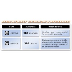 Xray XB8 Active Diff, X355100