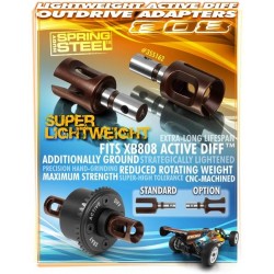 XB808 Active Diff Outdrive Adapter Lightweight (2) Hudy Spr, X355162