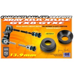 COMPOSITE BALL CUP 13.9 MM - GRAPHITE (2), #X357254-G