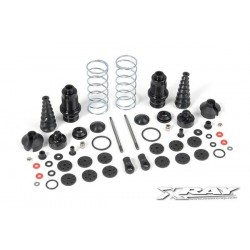XB9 FRONT SHOCK ABSORBERS + BOOTS COMPLETE SET (2), X358104