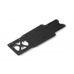 X10'16 CHASSIS - 2.5MM GRAPHITE, X371006