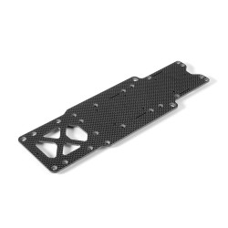 X10'18 CHASSIS - 2.5MM GRAPHITE, X371013