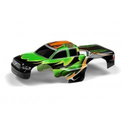 Body 1:18 Nitro Mt Painted & Trimmed Dragonfire Green, X389766