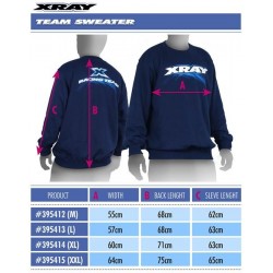 Xray Blue Sweater (M), X395412