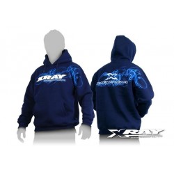 Xray Sweater Hooded - Blue (M), X395500M