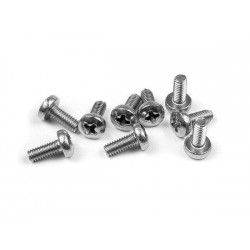 Screw Phillips M2.5X6 Stainless (10), X907257