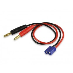 Yellow RC Charger Cable 4mm Banana Plug To EC3(Male), YEL6013